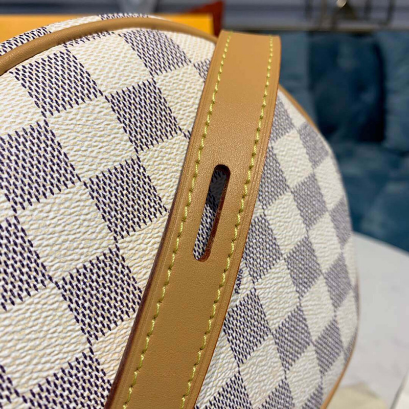Replica Louis Vuitton Damier Azur Boite Chapeau Souple Pm N40333 - Image 8