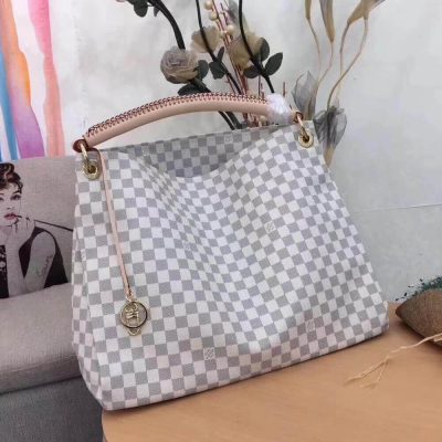 Alternative view of Replica Louis Vuitton Damier Azur Canvas Artsy Gm N41173