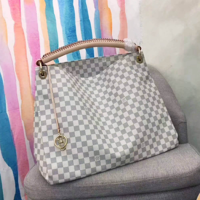 Replica Louis Vuitton Damier Azur Canvas Artsy Gm N41173 - Image 3