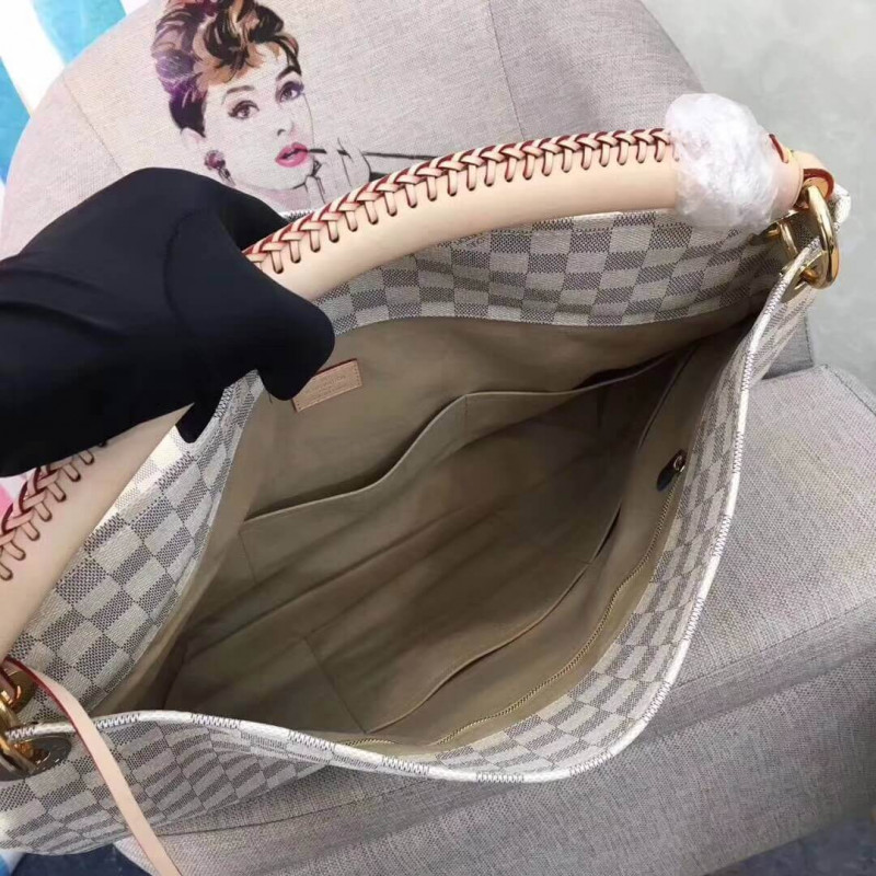 Replica Louis Vuitton Damier Azur Canvas Artsy Gm N41173 - Image 6