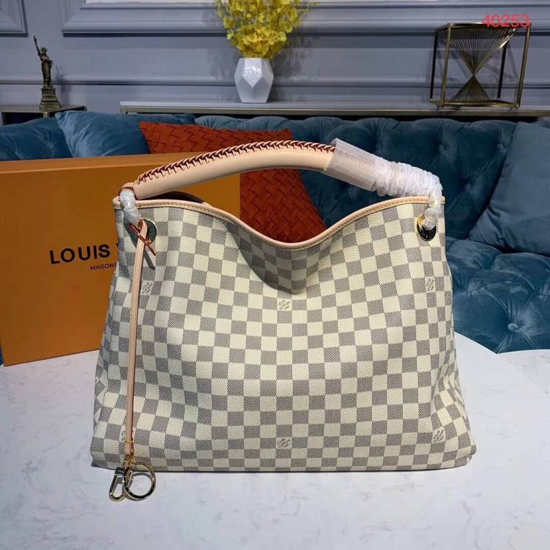 Replica Louis Vuitton Damier Azur Canvas Artsy Mm N40253 - Image 2