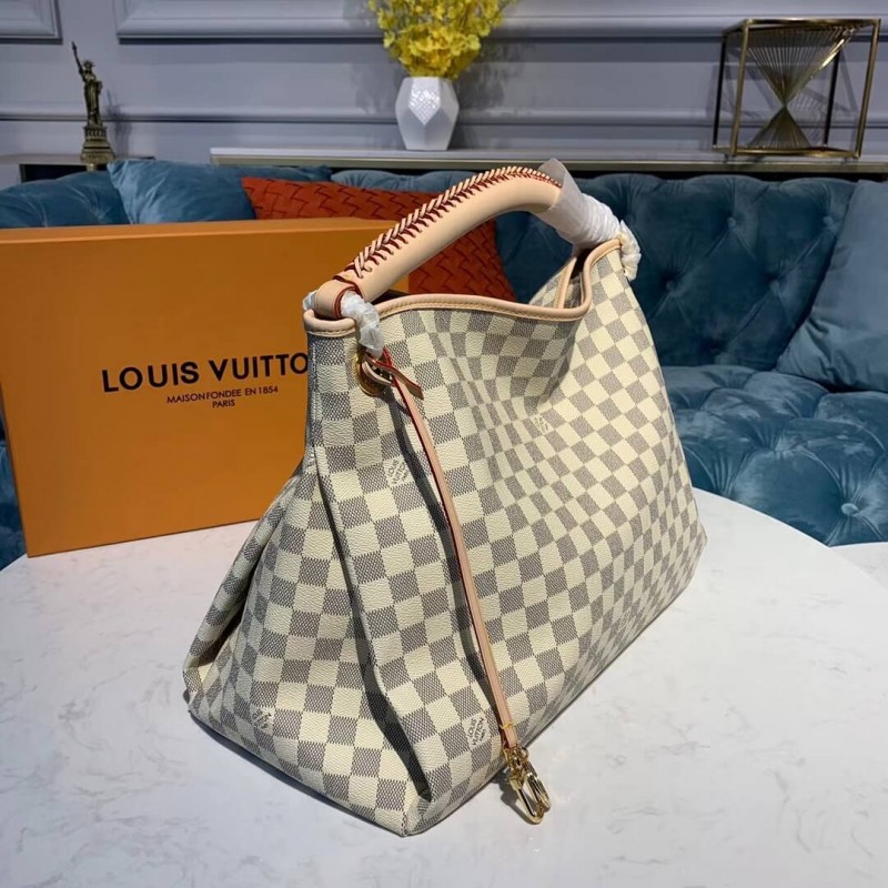 Replica Louis Vuitton Damier Azur Canvas Artsy Mm N40253 - Image 3