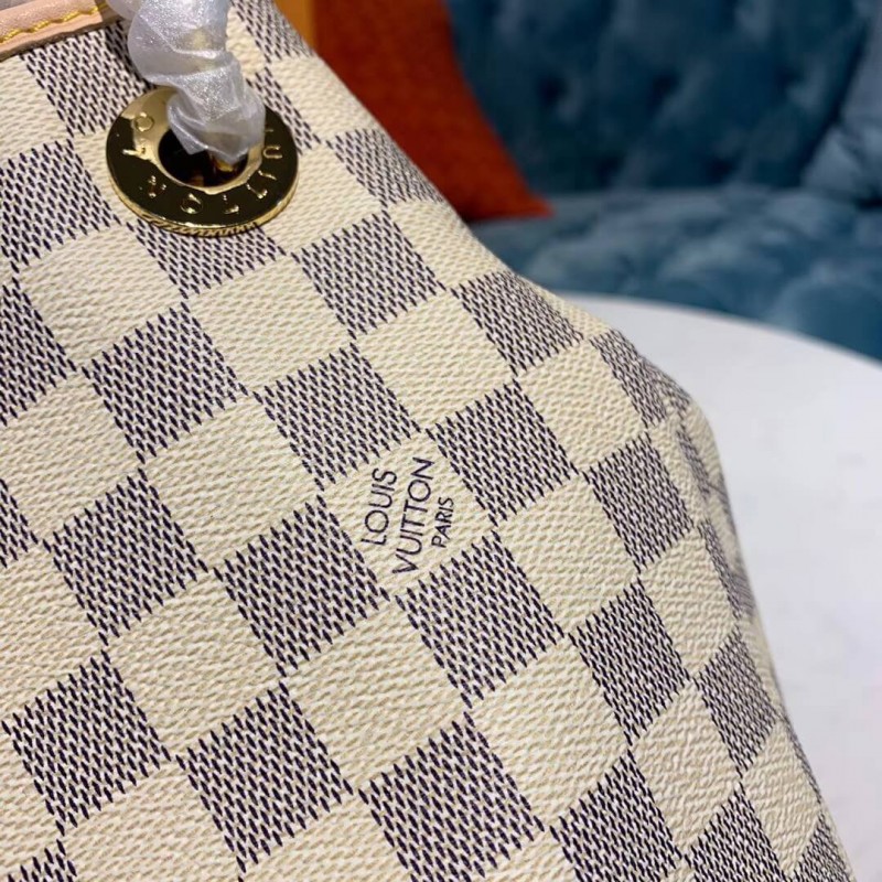 Replica Louis Vuitton Damier Azur Canvas Artsy Mm N40253 - Image 5