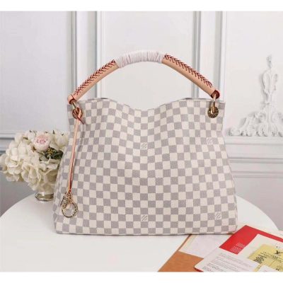 Alternative view of Replica Louis Vuitton Damier Azur Canvas Artsy Mm N41174