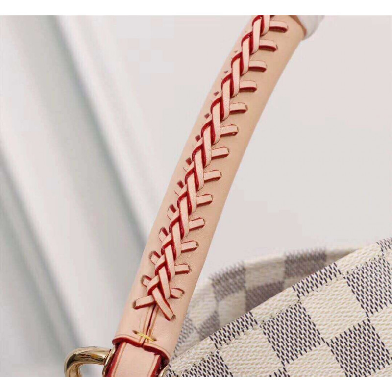 Replica Louis Vuitton Damier Azur Canvas Artsy Mm N41174 - Image 6