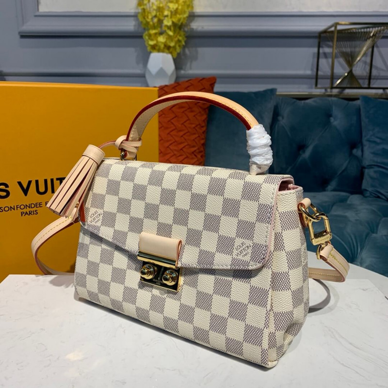 Replica Louis Vuitton Damier Azur Canvas Croisette N41581 - Image 3