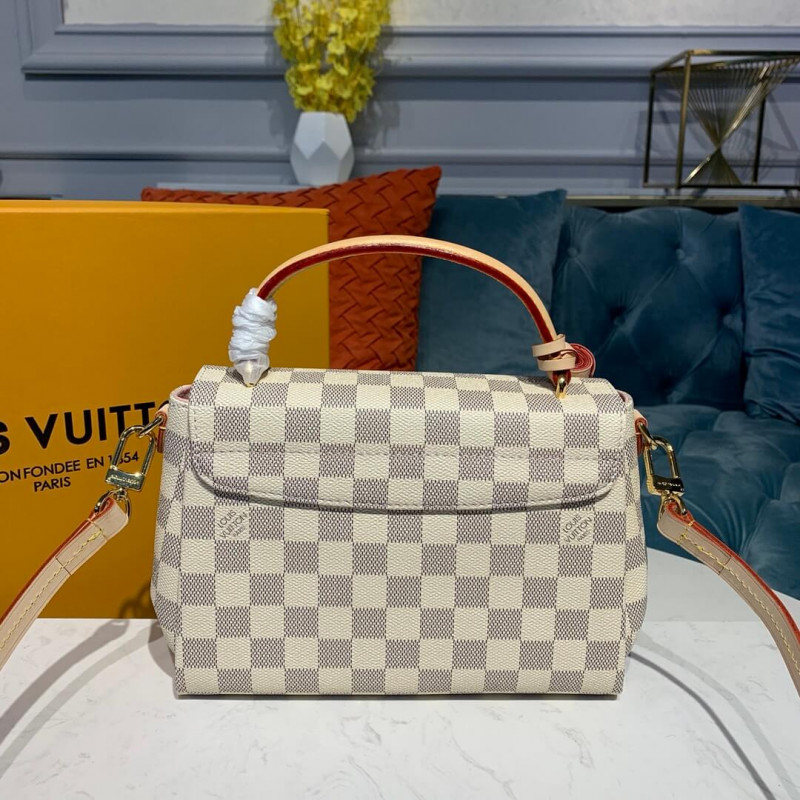 Replica Louis Vuitton Damier Azur Canvas Croisette N41581 - Image 4