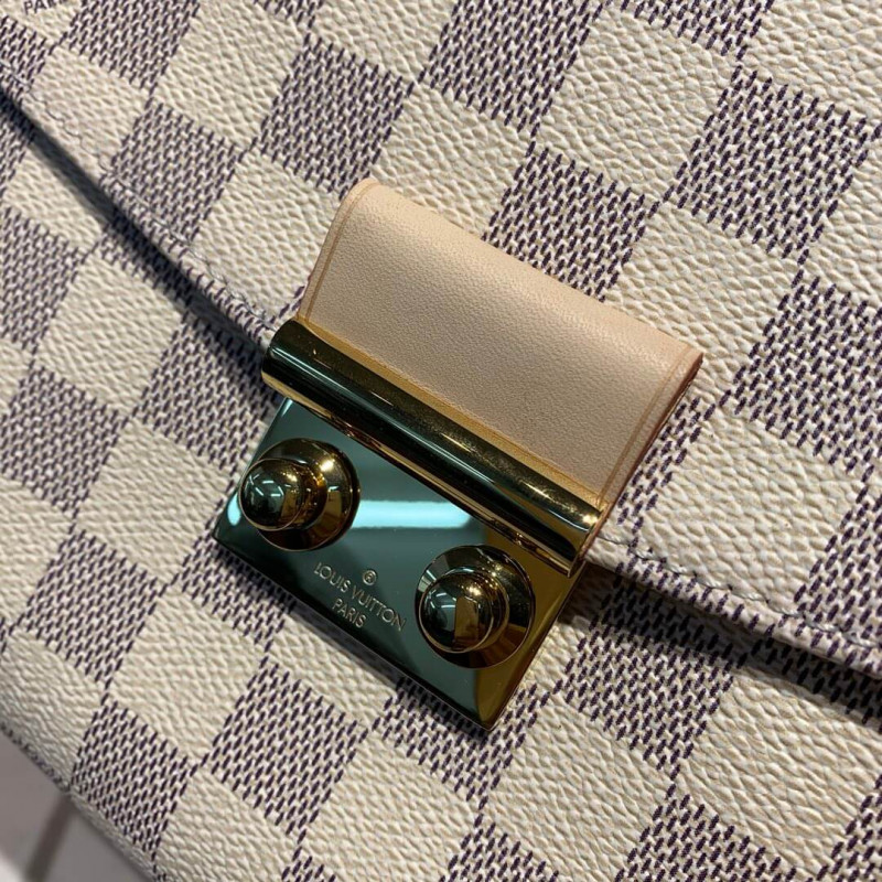 Replica Louis Vuitton Damier Azur Canvas Croisette N41581 - Image 6