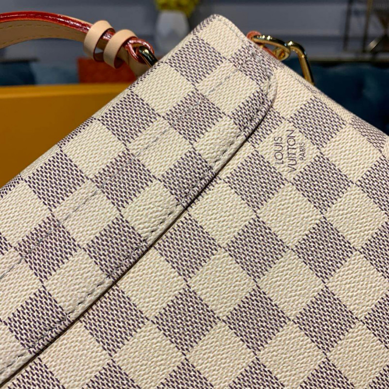 Replica Louis Vuitton Damier Azur Canvas Croisette N41581 - Image 8