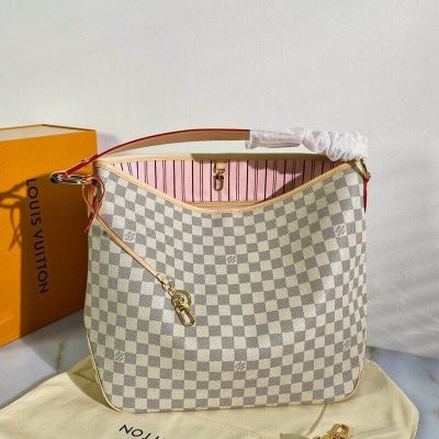 Alternative view of Replica Louis Vuitton Damier Azur Canvas Delightful Mm N41448