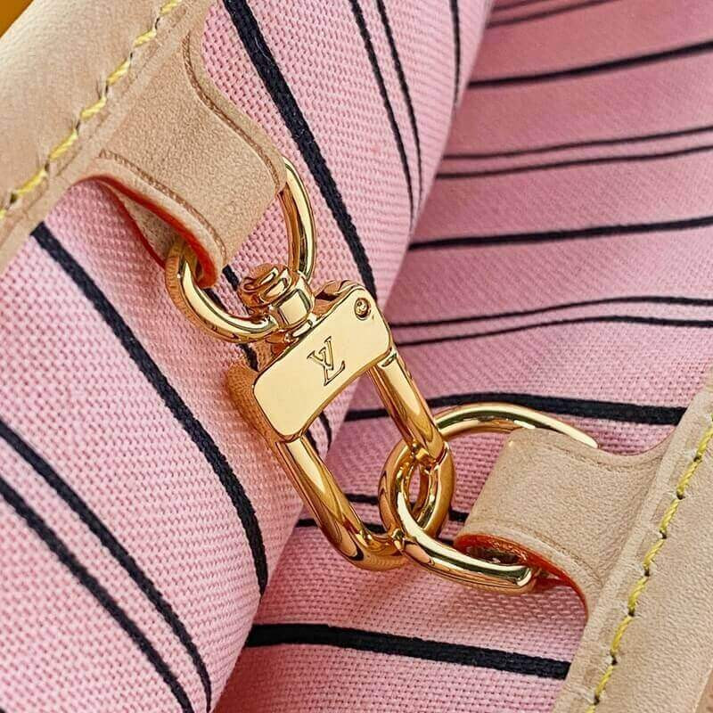 Replica Louis Vuitton Damier Azur Canvas Delightful Mm N41448 - Image 8