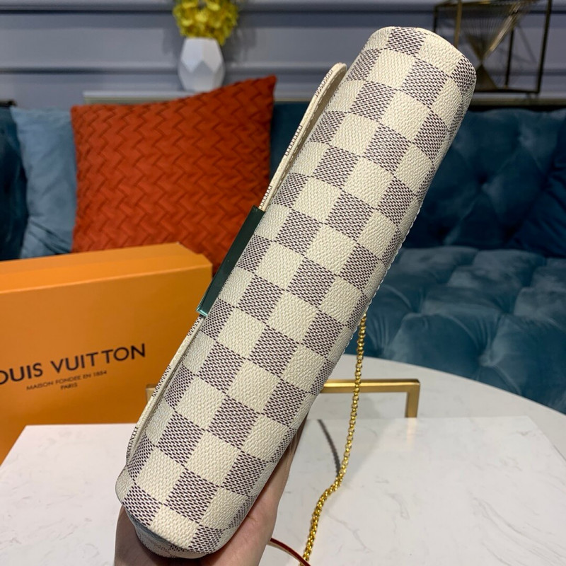 Replica Louis Vuitton Damier Azur Canvas Favorite Mm N41275 - Image 5
