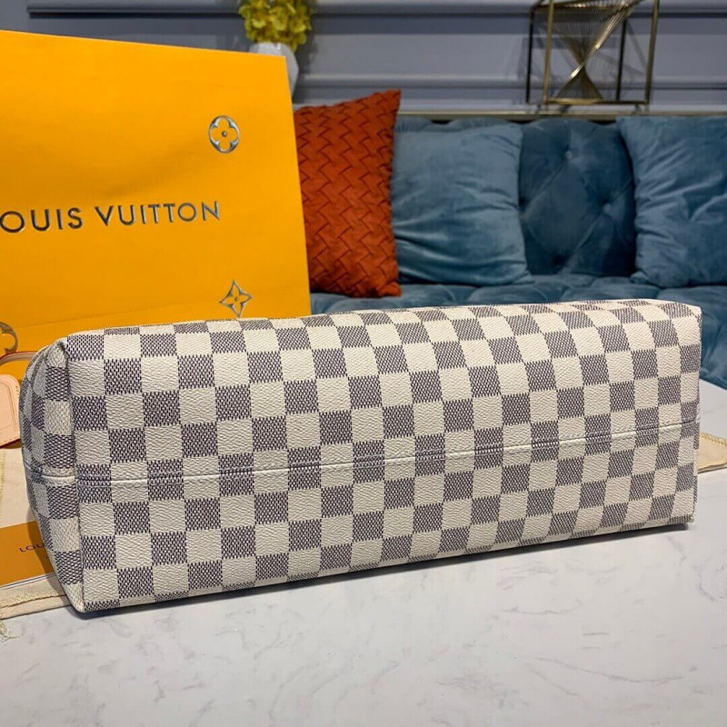 Replica Louis Vuitton Damier Azur Canvas Graceful Mm N42232 - Image 5