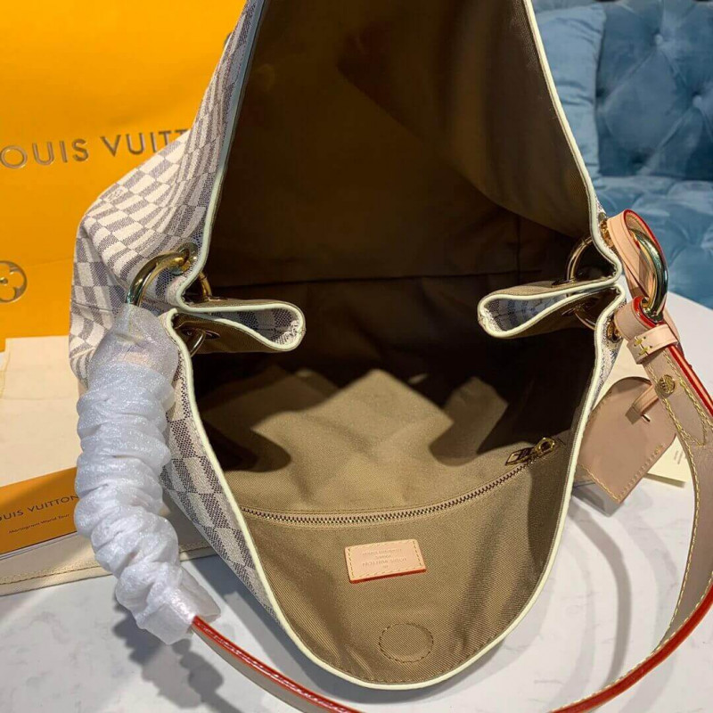 Replica Louis Vuitton Damier Azur Canvas Graceful Mm N42232 - Image 10