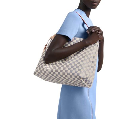 Alternative view of Replica Louis Vuitton Damier Azur Canvas Graceful Mm N42233