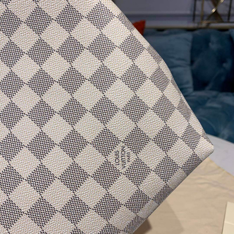 Replica Louis Vuitton Damier Azur Canvas Graceful Pm N42248 - Image 7