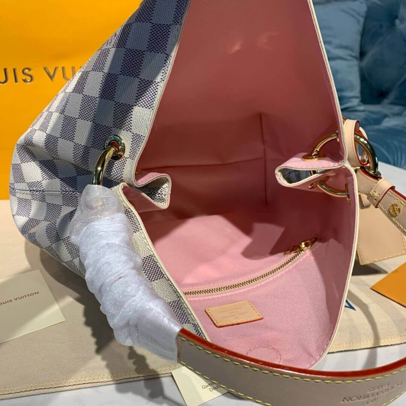 Replica Louis Vuitton Damier Azur Canvas Graceful Pm N42249 - Image 11