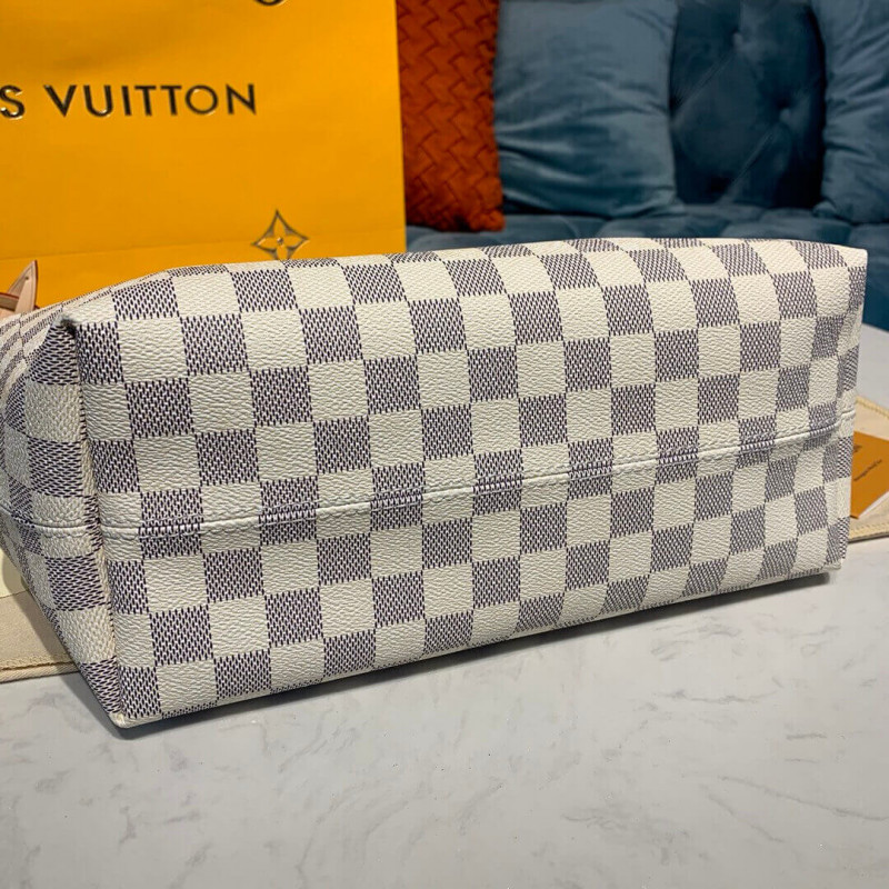 Replica Louis Vuitton Damier Azur Canvas Graceful Pm N42249 - Image 6