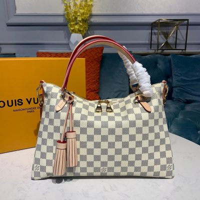 Alternative view of Replica Louis Vuitton Damier Azur Canvas Lymington N40022
