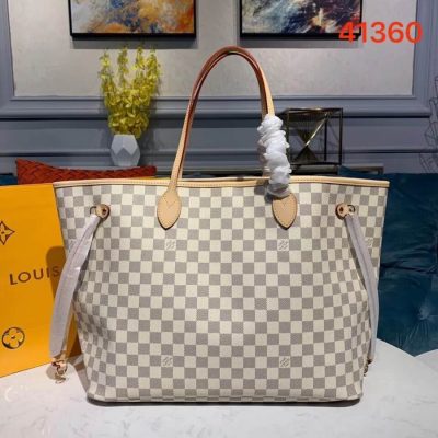 Alternative view of Replica Louis Vuitton Damier Azur Canvas Neverfull Gm N41360