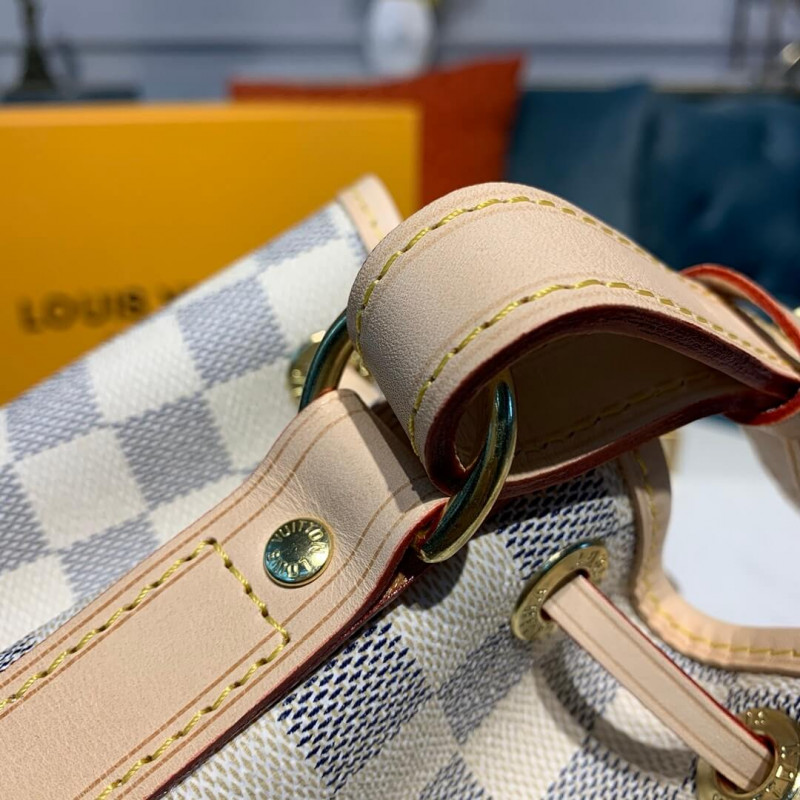 Replica Louis Vuitton Damier Azur Canvas Noe Bb N41220 - Image 8