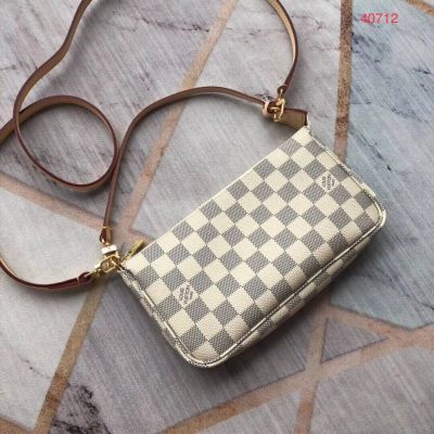 Alternative view of Replica Louis Vuitton Damier Azur Canvas Pochette Accessoires N41207/N51986