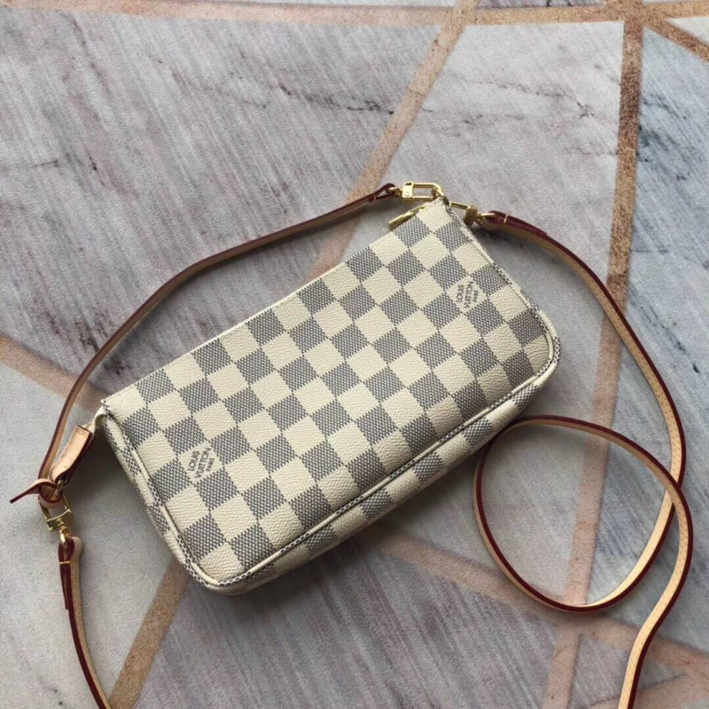 Replica Louis Vuitton Damier Azur Canvas Pochette Accessoires N41207/N51986 - Image 3