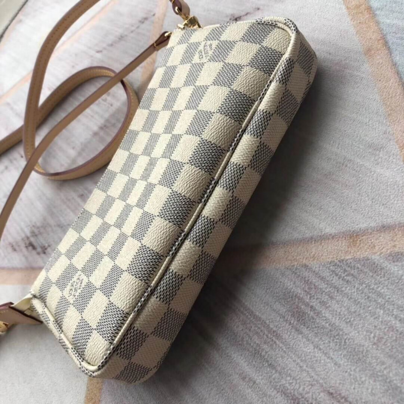 Replica Louis Vuitton Damier Azur Canvas Pochette Accessoires N41207/N51986 - Image 4