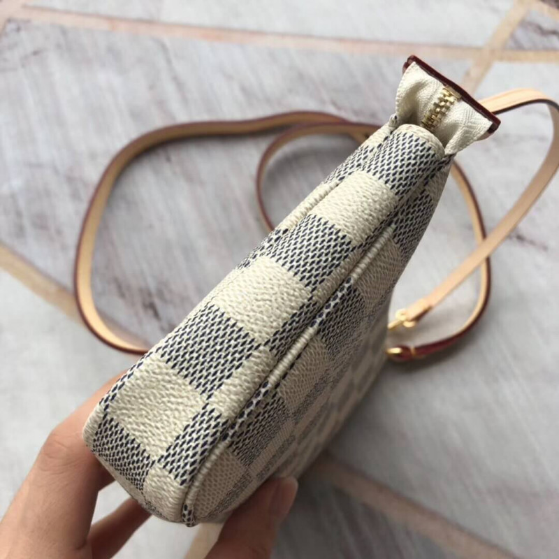 Replica Louis Vuitton Damier Azur Canvas Pochette Accessoires N41207/N51986 - Image 5