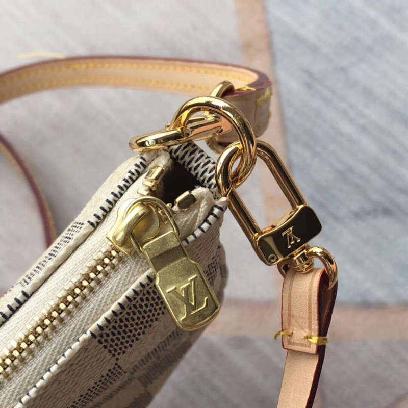 Replica Louis Vuitton Damier Azur Canvas Pochette Accessoires N41207/N51986 - Image 7