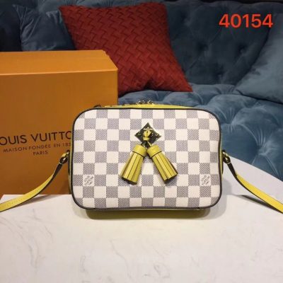 Alternative view of Replica Louis Vuitton Damier Azur Canvas Saintonge N40154