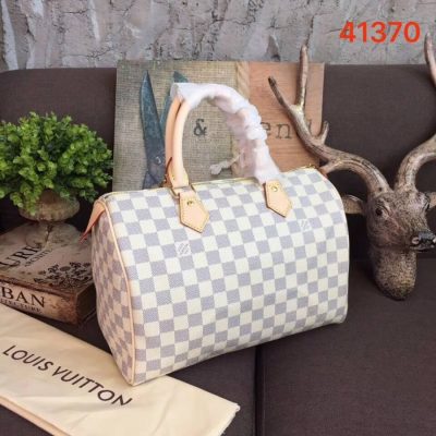 Alternative view of Replica Louis Vuitton Damier Azur Canvas Speedy 30 N41370