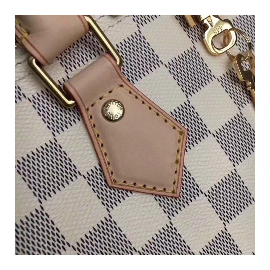 Replica Louis Vuitton Damier Azur Canvas Speedy Bandouliere 25 N41374 - Image 7