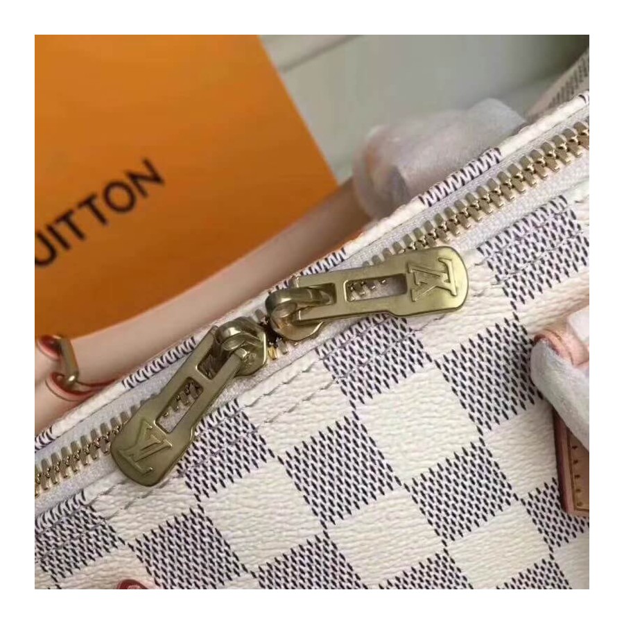 Replica Louis Vuitton Damier Azur Canvas Speedy Bandouliere 25 N41374 - Image 8