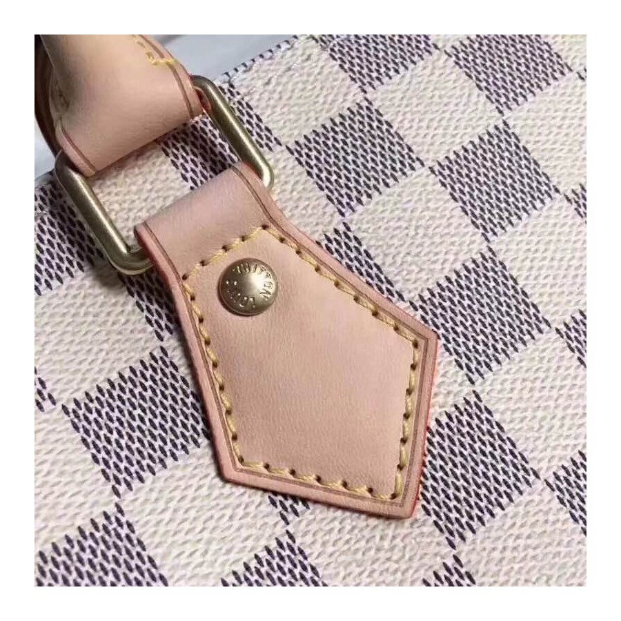 Replica Louis Vuitton Damier Azur Canvas Speedy Bandouliere 30 N41373 - Image 5