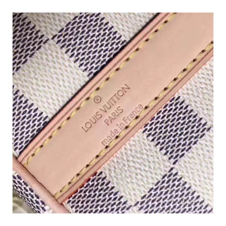 Replica Louis Vuitton Damier Azur Canvas Speedy Bandouliere 30 N41373 - Image 8
