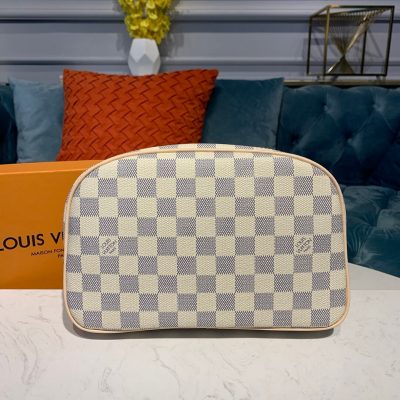 Alternative view of Replica Louis Vuitton Damier Azur Canvas Toiletry Bag 25 N41420