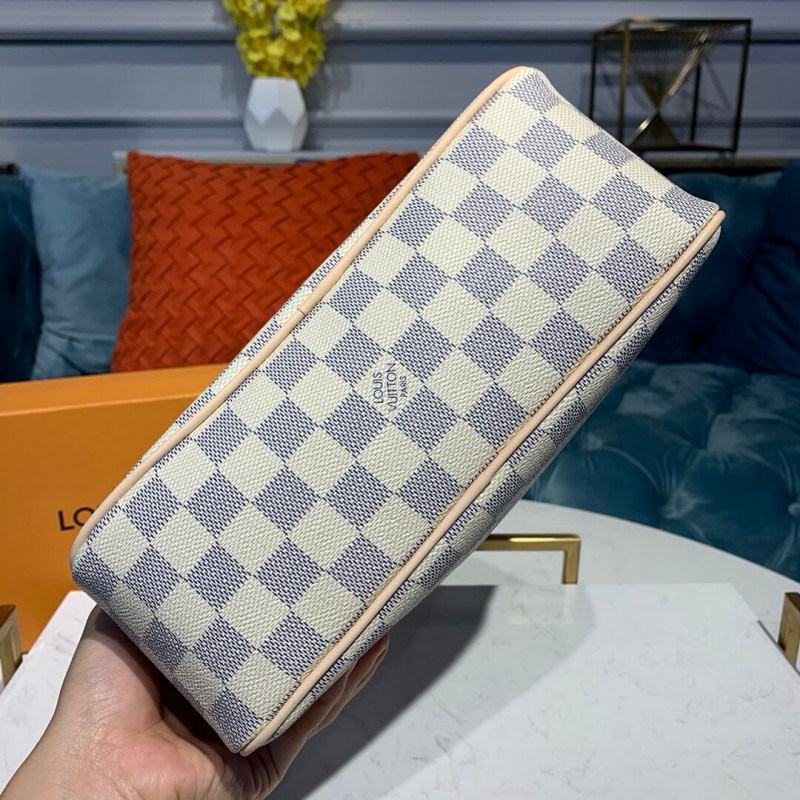 Replica Louis Vuitton Damier Azur Canvas Toiletry Bag 25 N41420 - Image 6