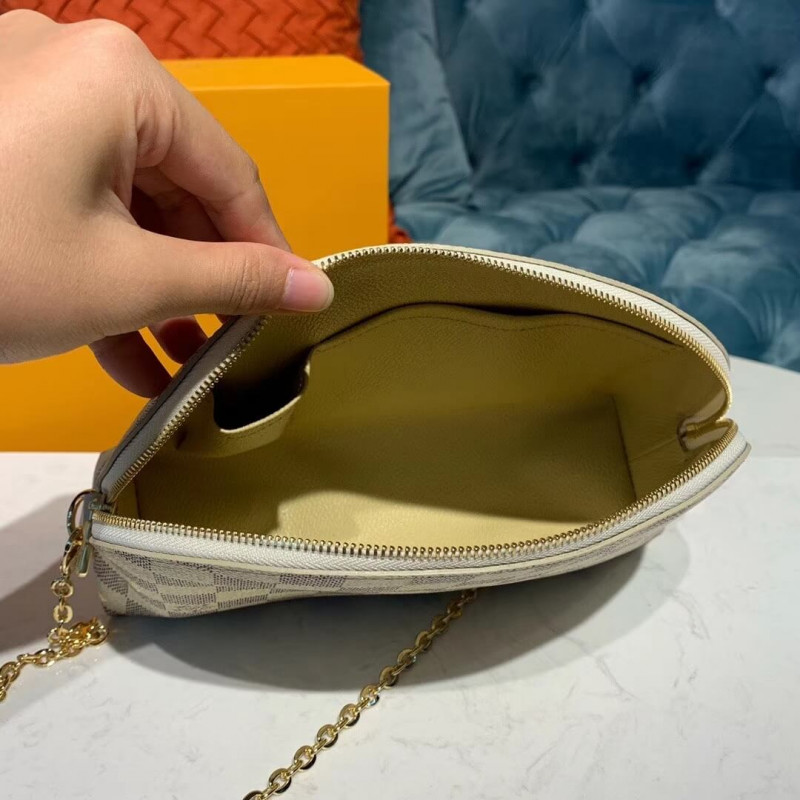 Replica Louis Vuitton Damier Azur Cosmetic Pouch Gm M47353 - Image 9