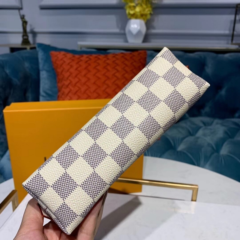 Replica Louis Vuitton Damier Azur Cosmetic Pouch N60024 - Image 5