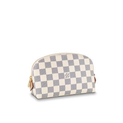 Replica Louis Vuitton Damier Azur Cosmetic Pouch N60024