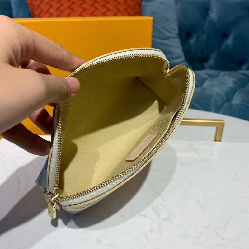 Replica Louis Vuitton Damier Azur Cosmetic Pouch N60024 - Image 9