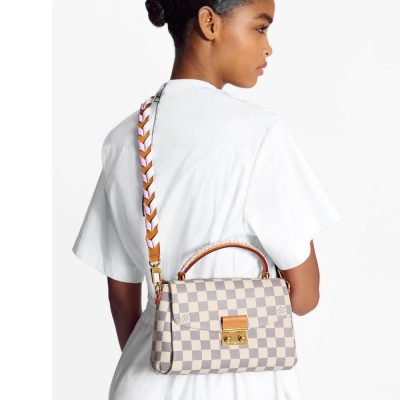 Alternative view of Replica Louis Vuitton Damier Azur Croisette N50053