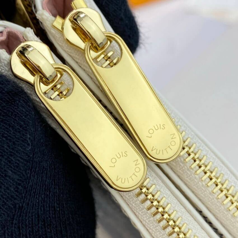 Replica Louis Vuitton Damier Azur Double Zip Pochette N60460 - Image 10