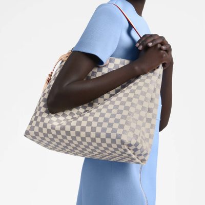 Alternative view of Replica Louis Vuitton Damier Azur Graceful Mm N42232 N42233
