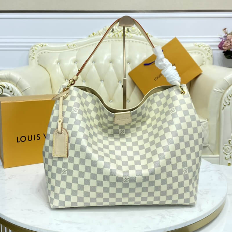 Replica Louis Vuitton Damier Azur Graceful Mm N42232 N42233 - Image 3