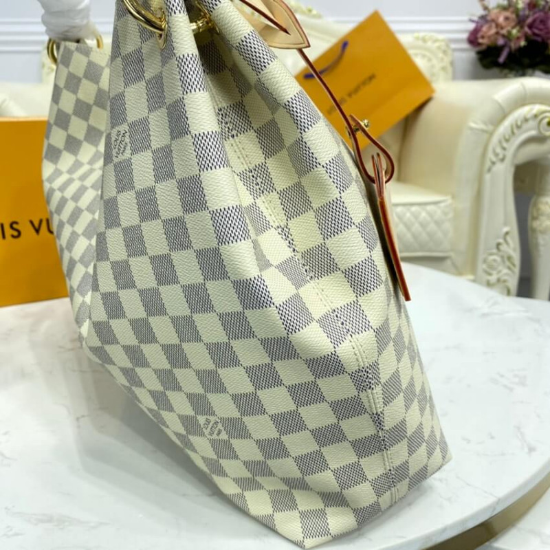 Replica Louis Vuitton Damier Azur Graceful Mm N42232 N42233 - Image 7
