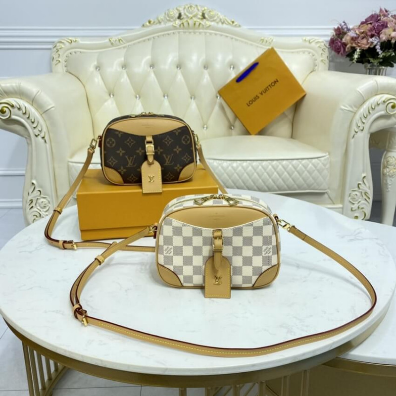 Replica Louis Vuitton Damier Azur Mini Deauville N50048 - Image 18