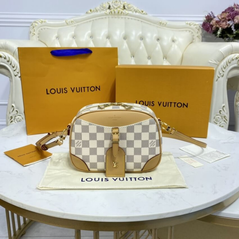 Replica Louis Vuitton Damier Azur Mini Deauville N50048 - Image 5