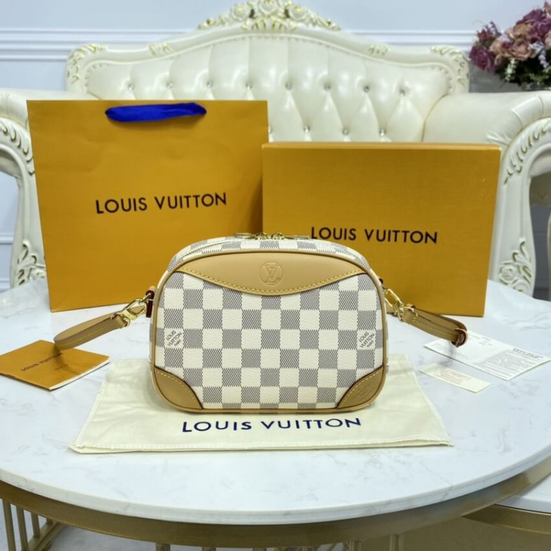 Replica Louis Vuitton Damier Azur Mini Deauville N50048 - Image 7